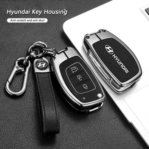 Funda protectora para llave de coche, funda protectora para Hyundai ix25 ix35 i10 i30 Solaris Tucson Sonata Santa Fe Sport Mistra Elantra Creta Verna 2018