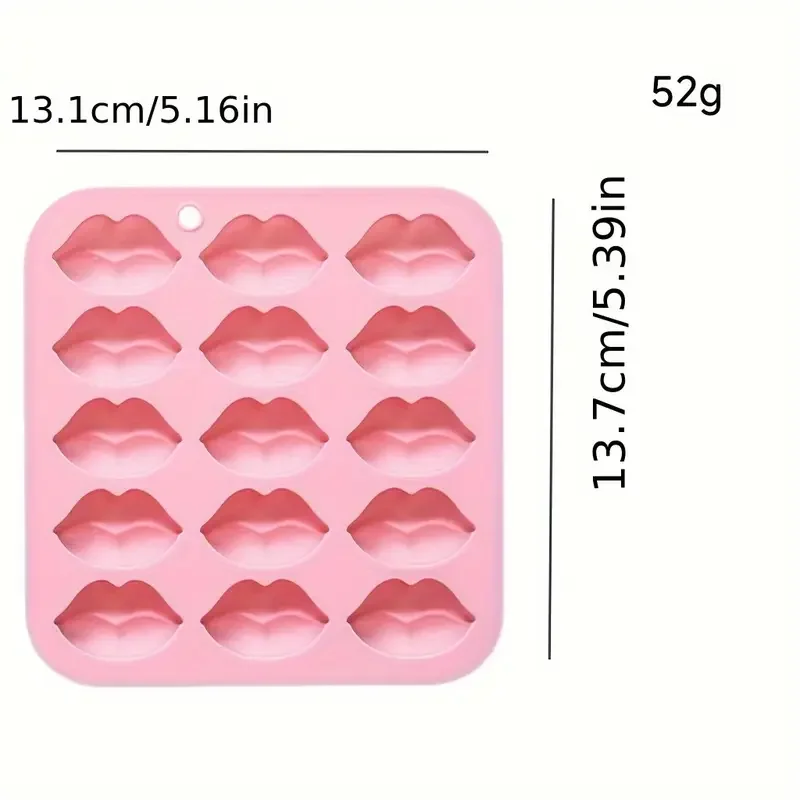 口の形のシリコーン型シリコーンチョコレート型ゼリーキャンディグミ型ケーキデコレーションツールクレヨンワックスメルトモールド高品質