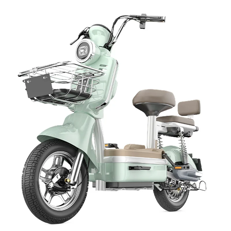 QQW Foreign trade export wholesale electric scooter men and women electric bicycle lithium battery model Z9 maximum speed