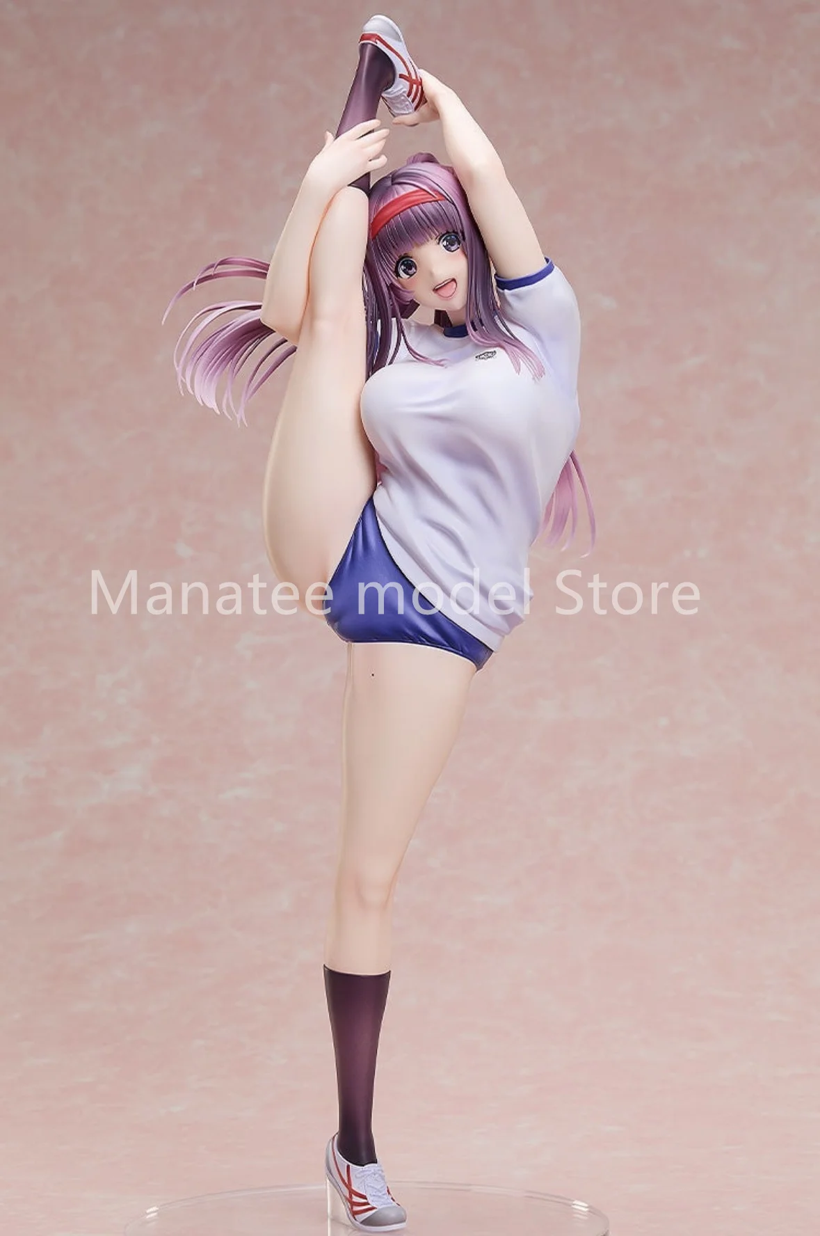 

100% Original B-style Shizukiyo Nire and Nanaka Hinoura Gym Uniform 1/4 PVC Action Figure Anime Model Toys Collection Doll Gift