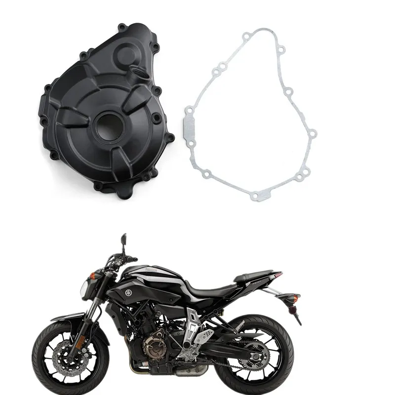 

Для Yamaha FZ07 FZ 07 2015 2016 2017, аксессуары для мотоциклов, левый статор двигателя, крышка картера