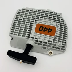 Recoil Rewind Pull Starter Assembly apto para Stihl 044 MS440 046 MS460 MS 440 460 # 1128 080 2100 peças sobressalentes de motosserras a gás