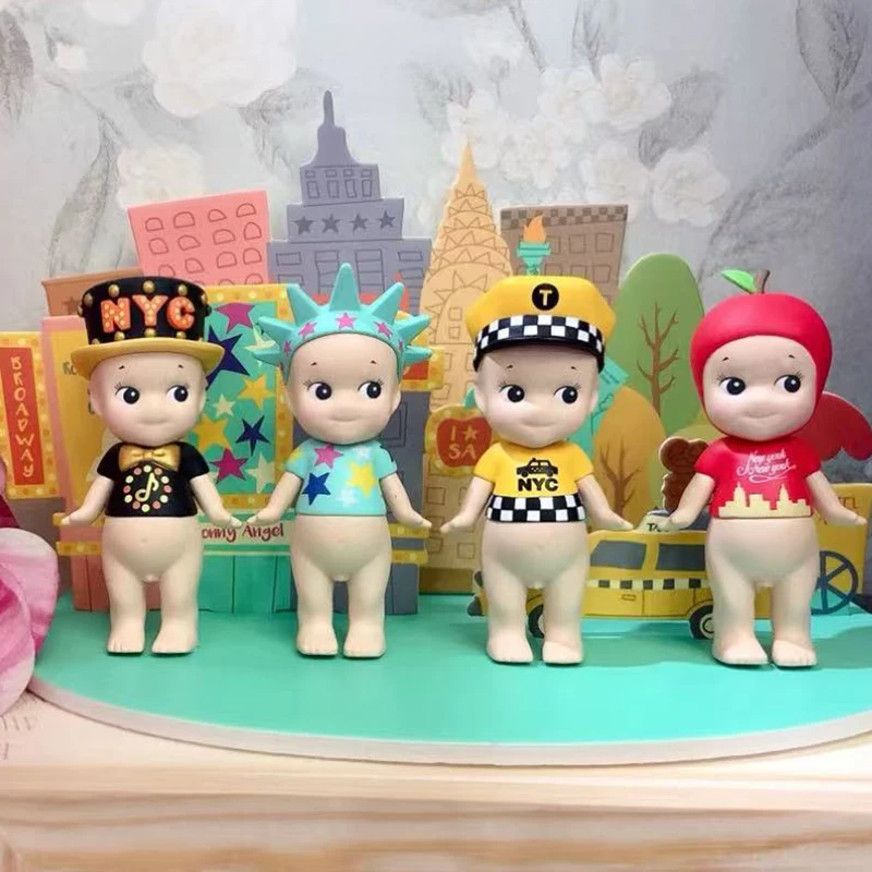 

Sonny Angel IN NEW YORK Series 2019 Limited Blind Box Toys Anime Figure Doll Mystery Box Kawaii Model For Girls Birthday Gift