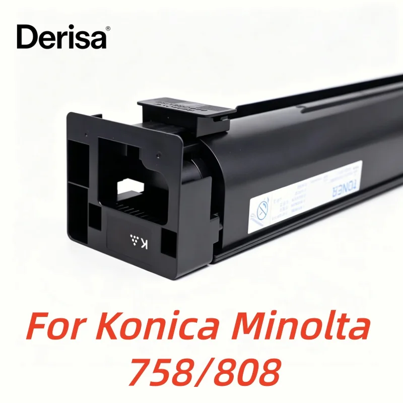 

1PCS Black Toner Cartridge Compatible For KONICA MINOLTA TN812 Toner Cartridge For BIZHUB 758 808 Printer TN812