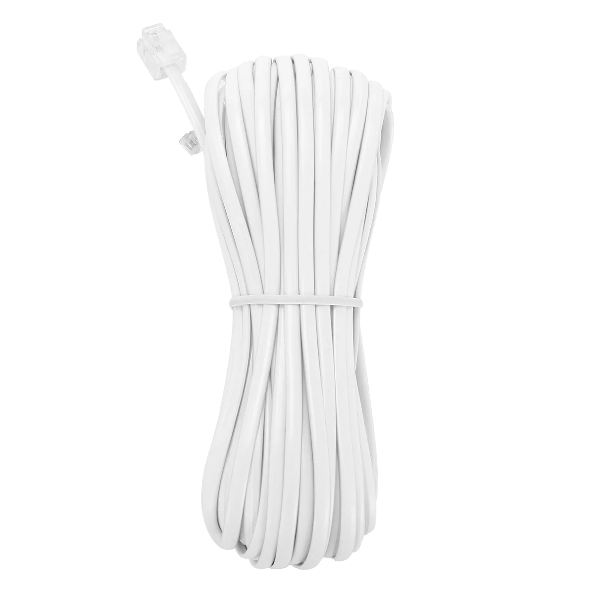 

X62A_White 6P2C RJ11 Plug Телефонный модем Линия, 14M для стационарного телефона