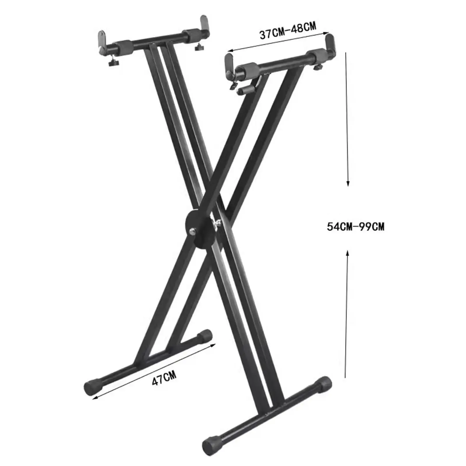 x Shaped Keyboard Stand Digital Piano Stand Heavy Duty Height Adjustable