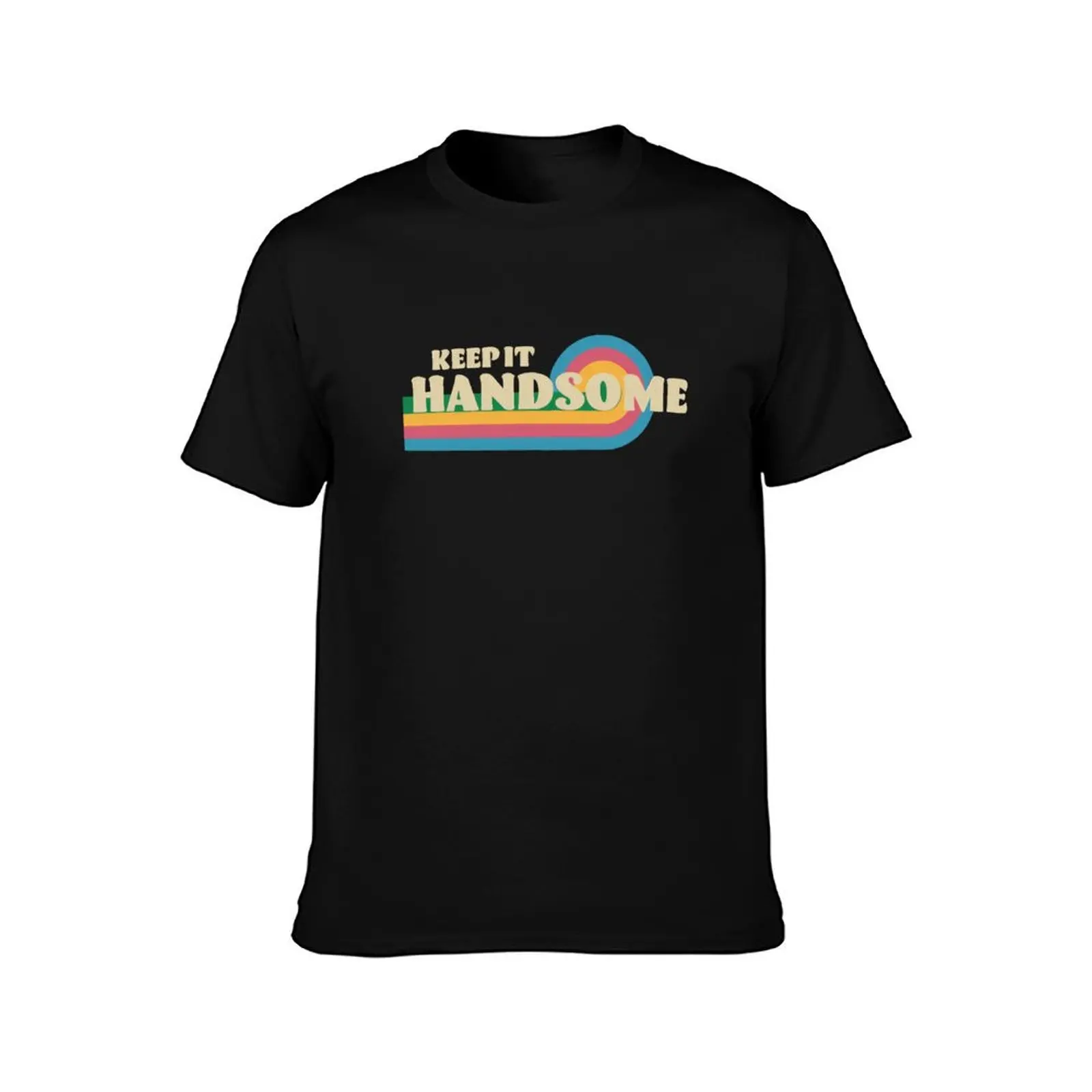 handsome podcast keep it T-Shirt Gym Wear Breathable Short Sleeve Tee T-Shirt