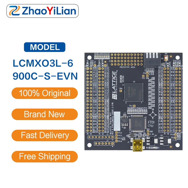 For LCMXO3L-6900C-S-EVN Lattice MachXO3L FPGA Starter Kit 6900 LUT USB Programmable Evaluation Board