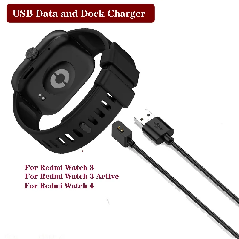 

Fast Charging Cable For Redmi Watch 3 Active Magnetic USB Charging