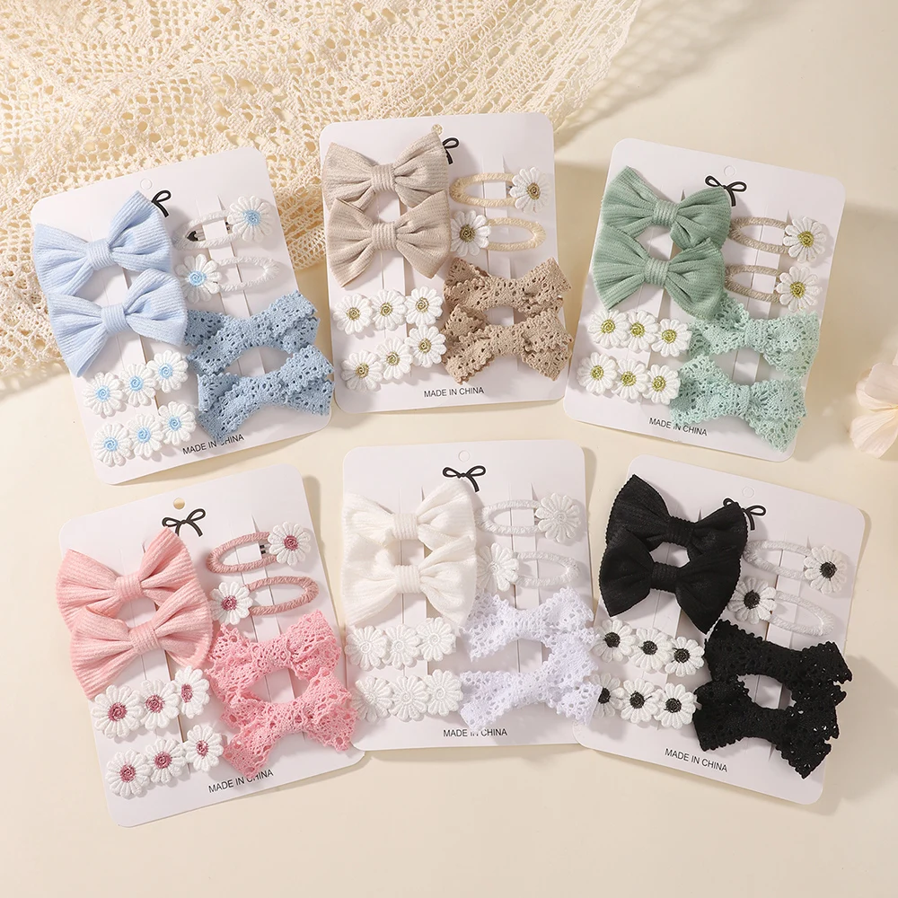 RAINBOW BOWS 16 Teile/satz Boutique Bunte Haar BB Haarspangen für Kinder Geschenk Frische Druck Kinder Haar Pony 2,2 zoll Haarnadeln – Detail 10