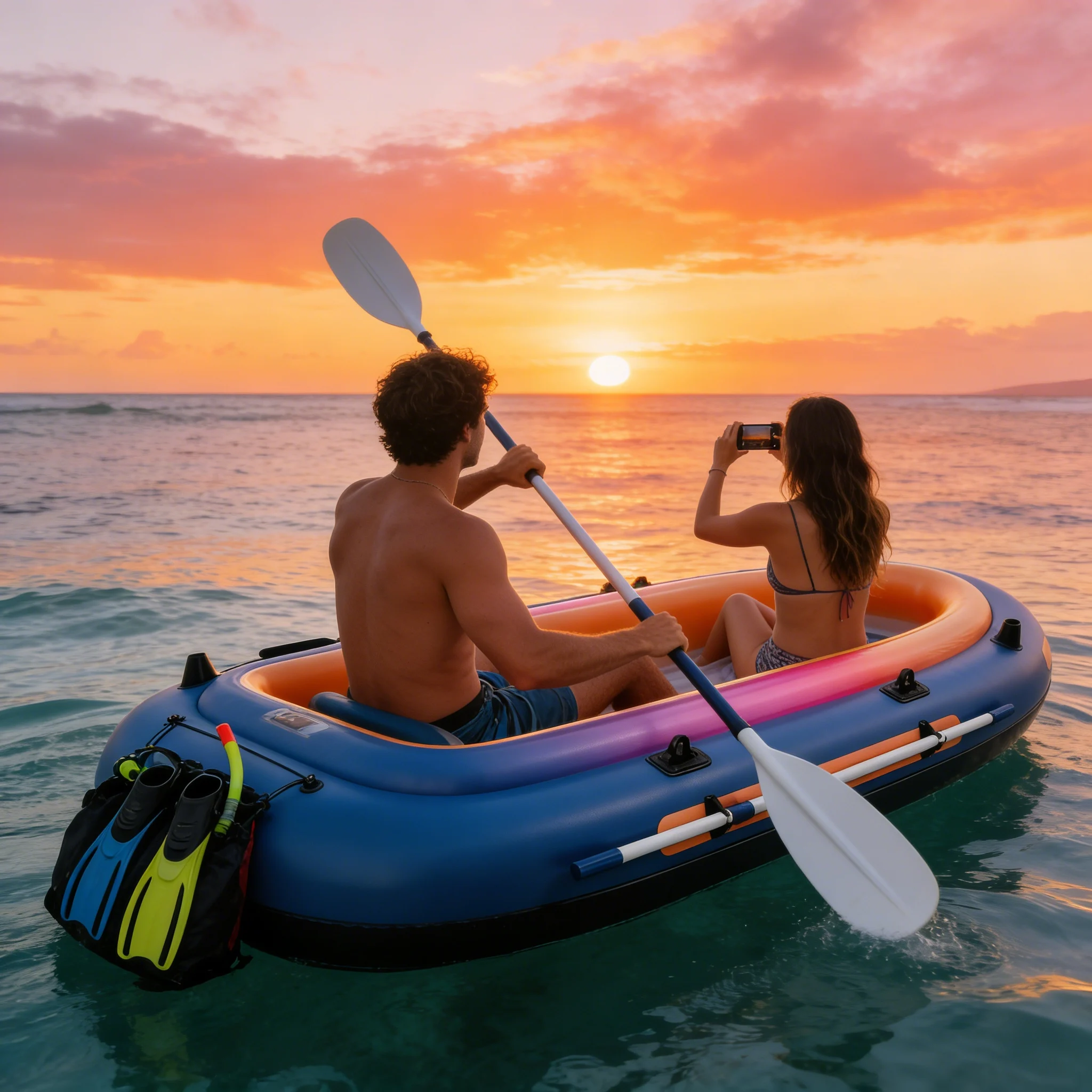 The canoe kayak seats are ergonomic and have soft cushions for long boating, fishing, and water sports