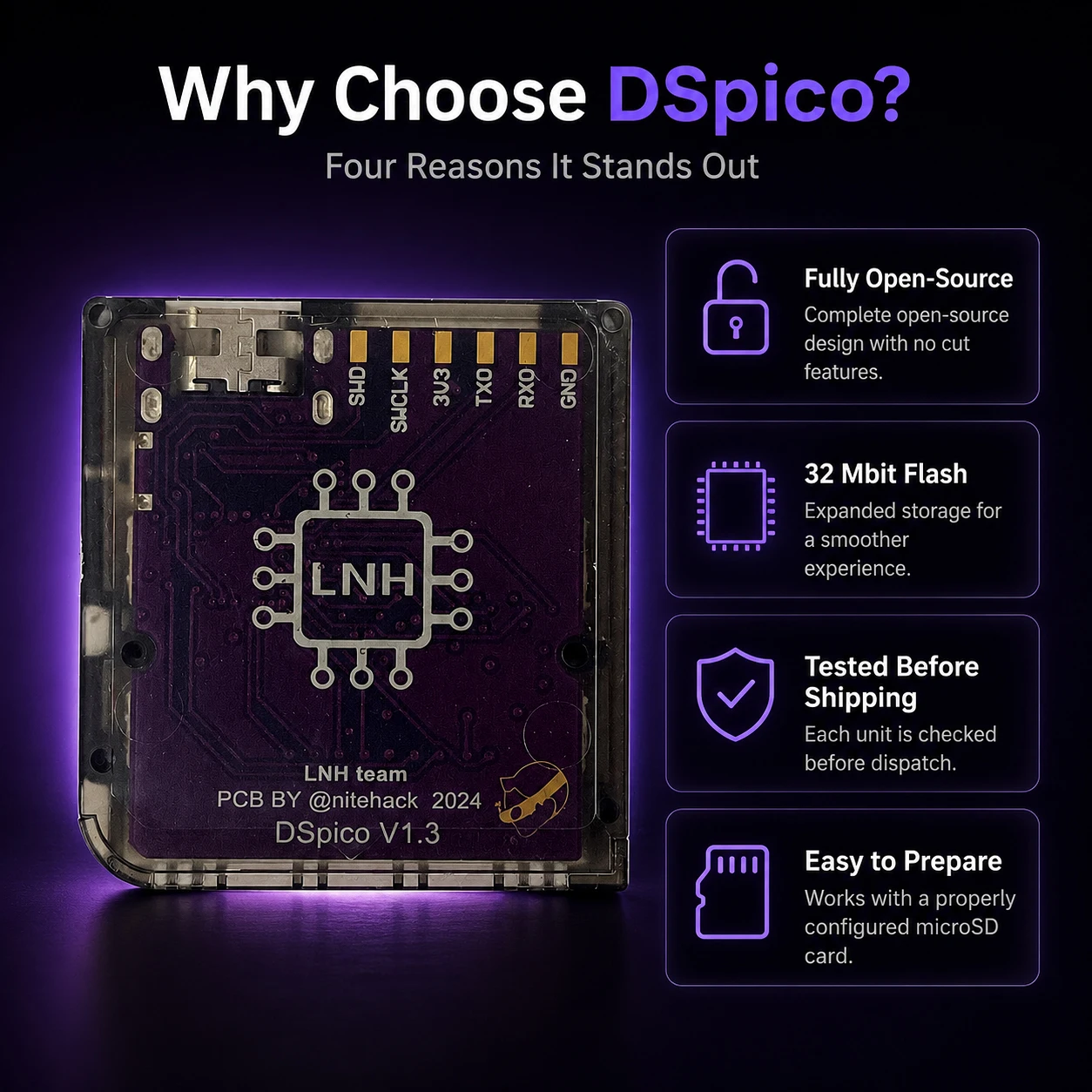 오픈 소스 DSpico DS Pico 플래시 로더 32 - Micro Sd Card 리뷰 및 가격