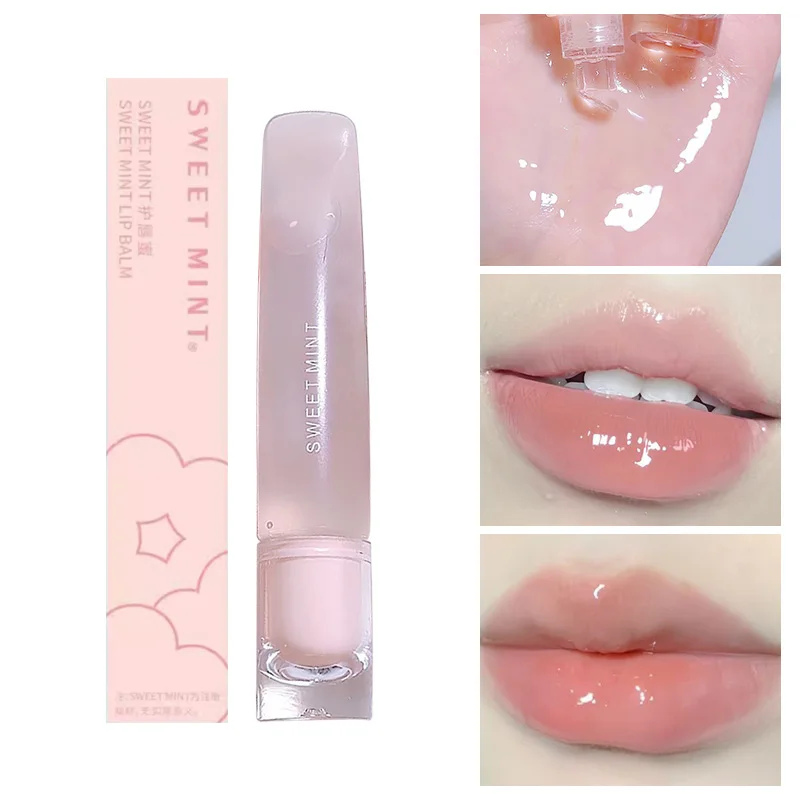 Bálsamo Labial SWEET MINT Hidrata y Humecta - Prepara el Color de los Labios, Nutre, Aporta un Tono Natural, Cuidado Diario, Vegano