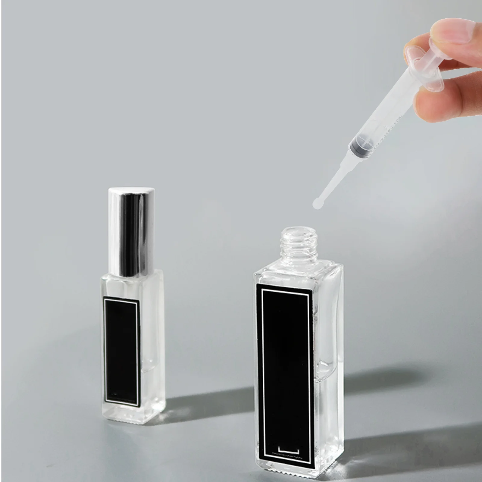 

1Set Perfume Syringe Device with Precision Scale Measuring Filling Transferring Liquids Efficiently Extract Bottom Residue
