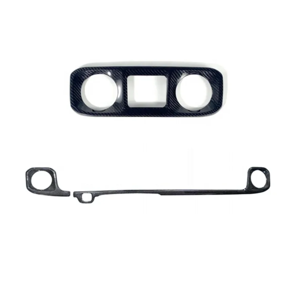 

Dry carbon interior center console board central control cover car interior carbon fiber auto parts