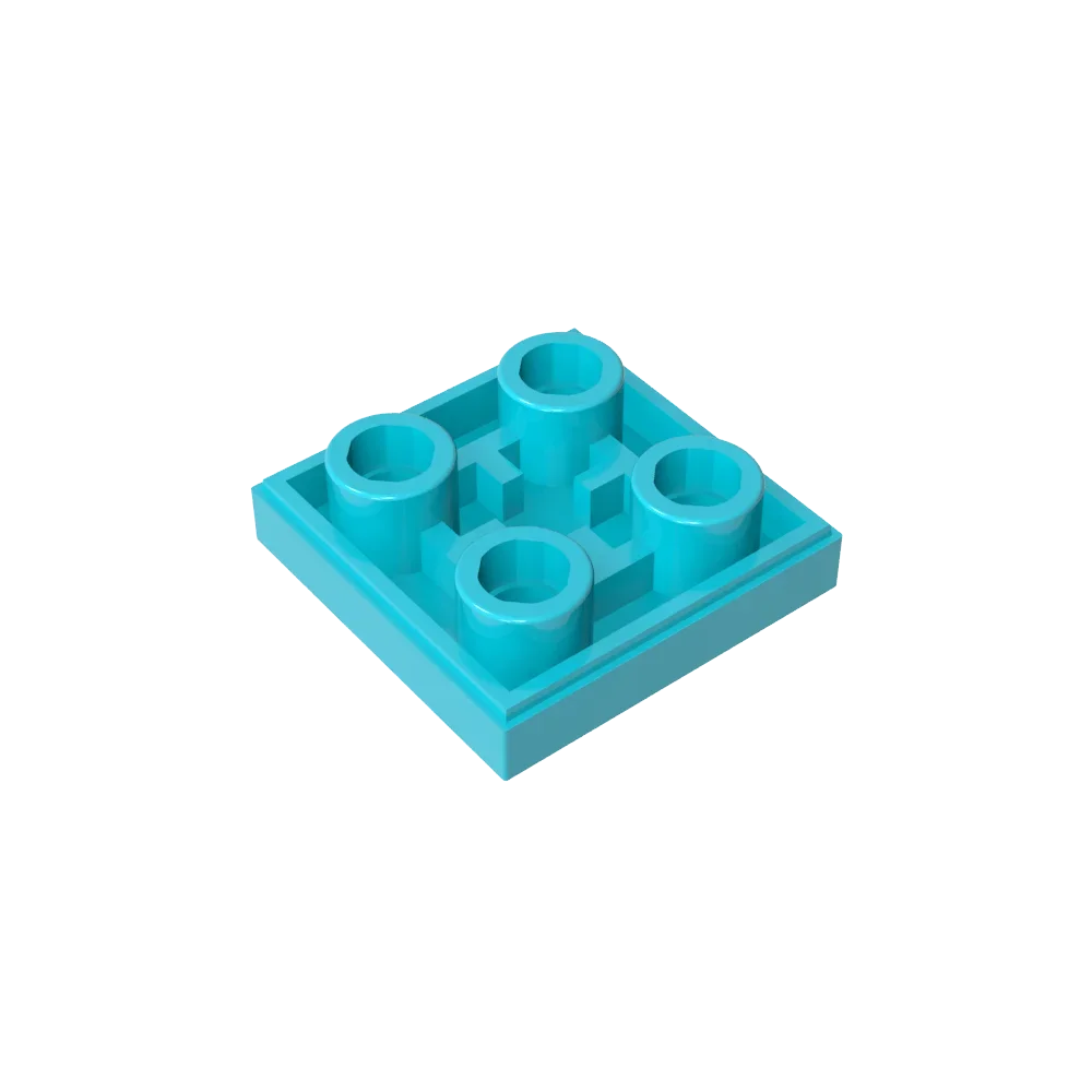 

Gobricks 1 Pcs MOC Tile Special 2 x 2 Inverted Bricks Compatible With 11203 Model Building Blocks Parts Kids DIY Assembles Toys