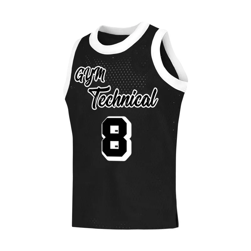 Summer Clothing Breathable Sport  Basketball Tank Top for Men\'s Gym Fitness Workouts Quick Dry Sleeveless Shirts Casual Mesh Top