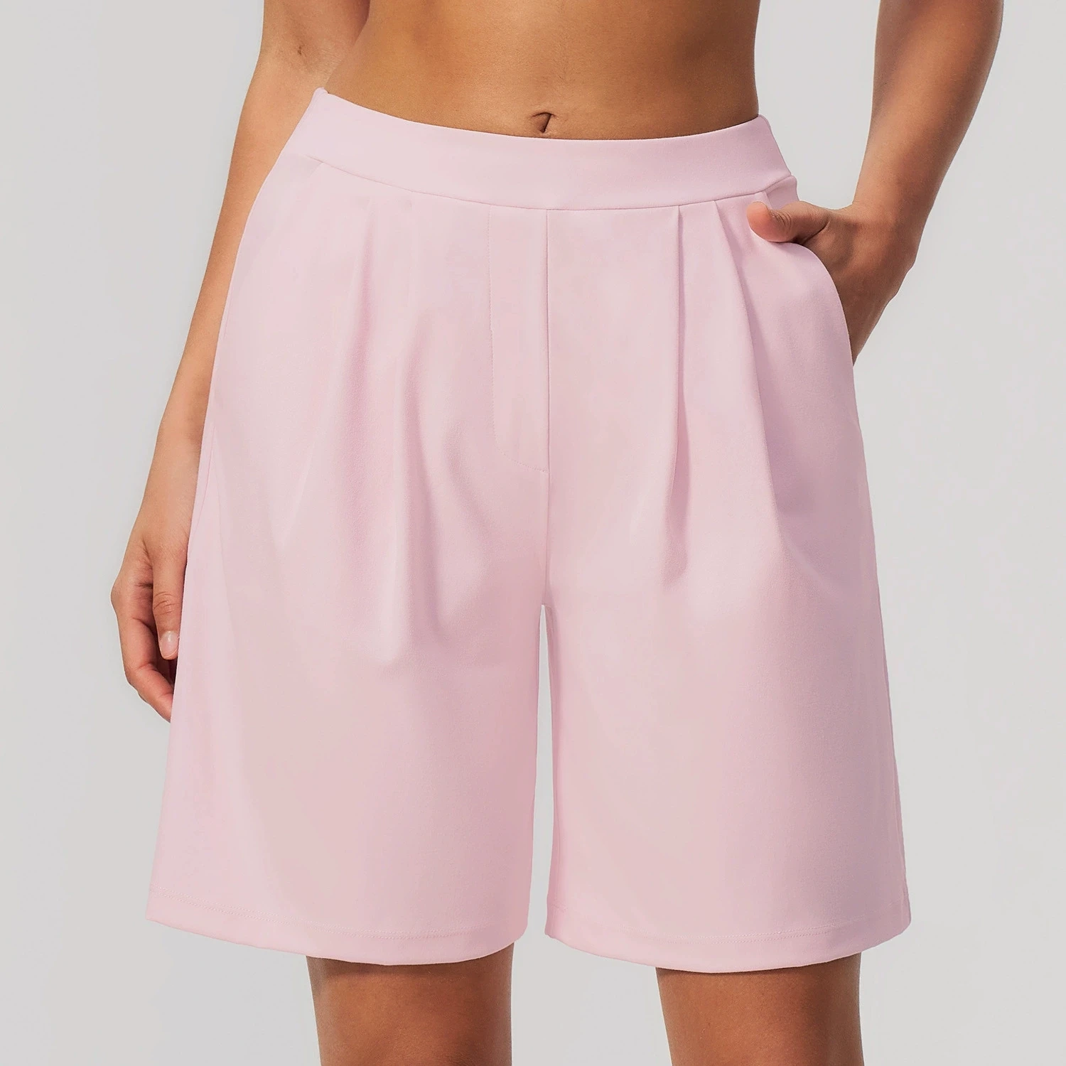 Women Solid Color Sports Short - J-Yoga Fitness ulasan dan harga