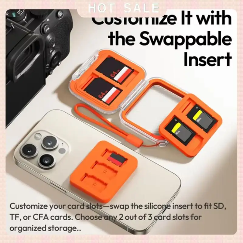 24-Hour Delivery Ulanzi CC01 Multi-Grid Protector Cover 5 Slots Memory Card Case Carrying Holder For TF/SD Micro SD Camera Card