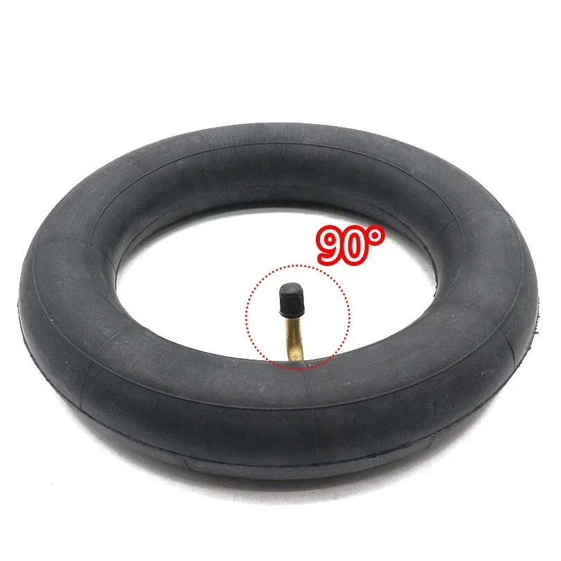 10*250 tube HOTA 10 Inch 10X2.50 Inner Tube with bent valve 0 45 90 Straight mouth Degree for Baby Stroller Pram Scooter image 4