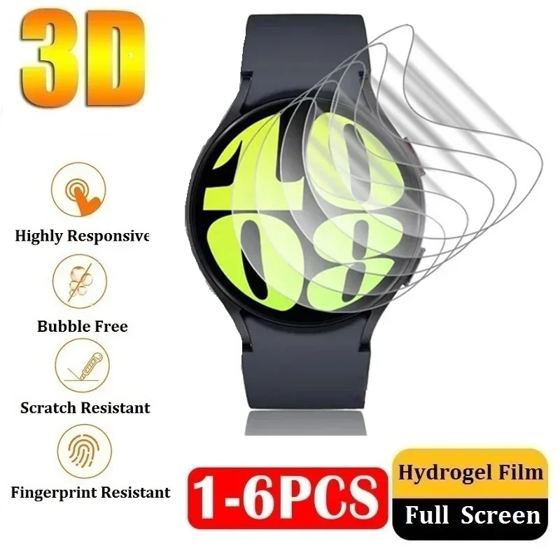 

For Samsung Galaxy Watch 6/6 Classic Screen Protector Protective Film for Samsung Watch 6 44mm 40MM/6 Classic 47MM 43MM Film