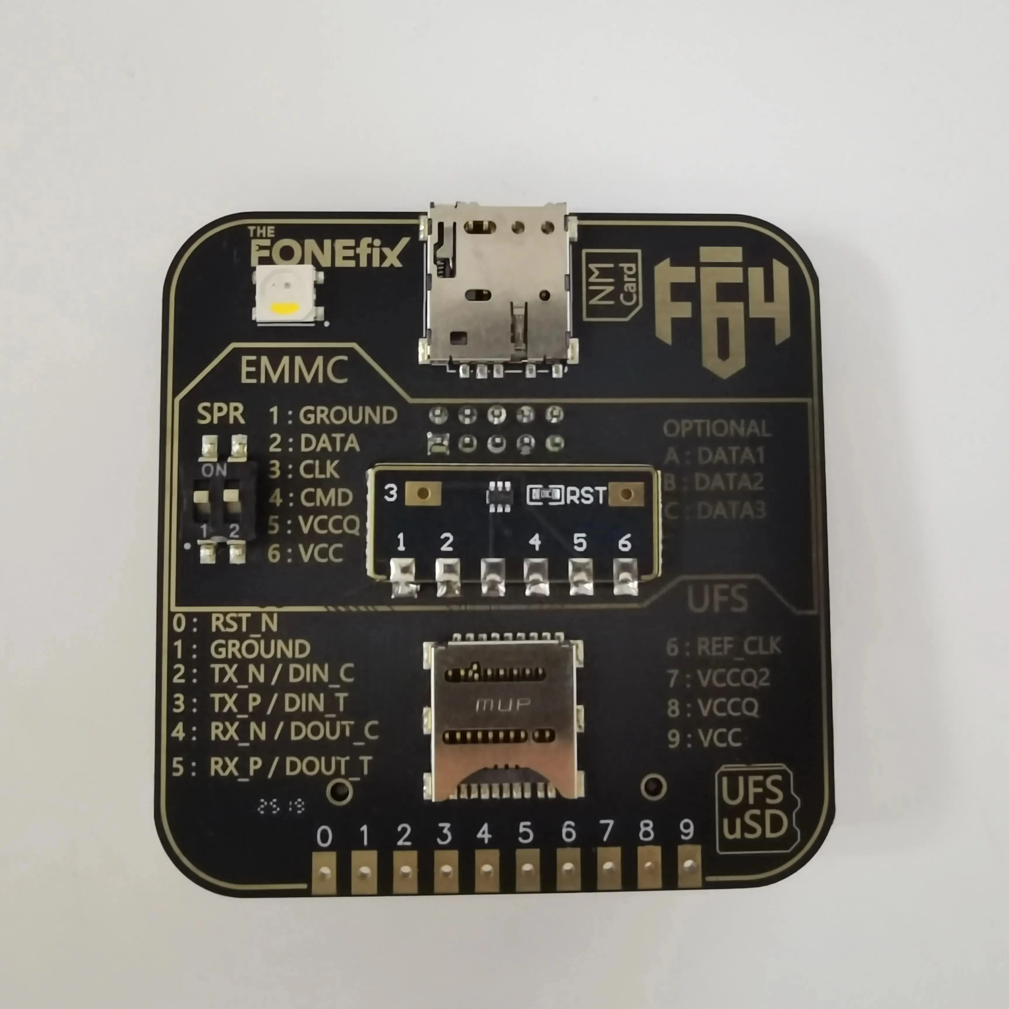 أحدث إصدار المقاوم المعدل أحدث محول F64 Flash 64 UFS eMMC ISP، لصندوق أدوات Flash 64 Lite Ultra #4