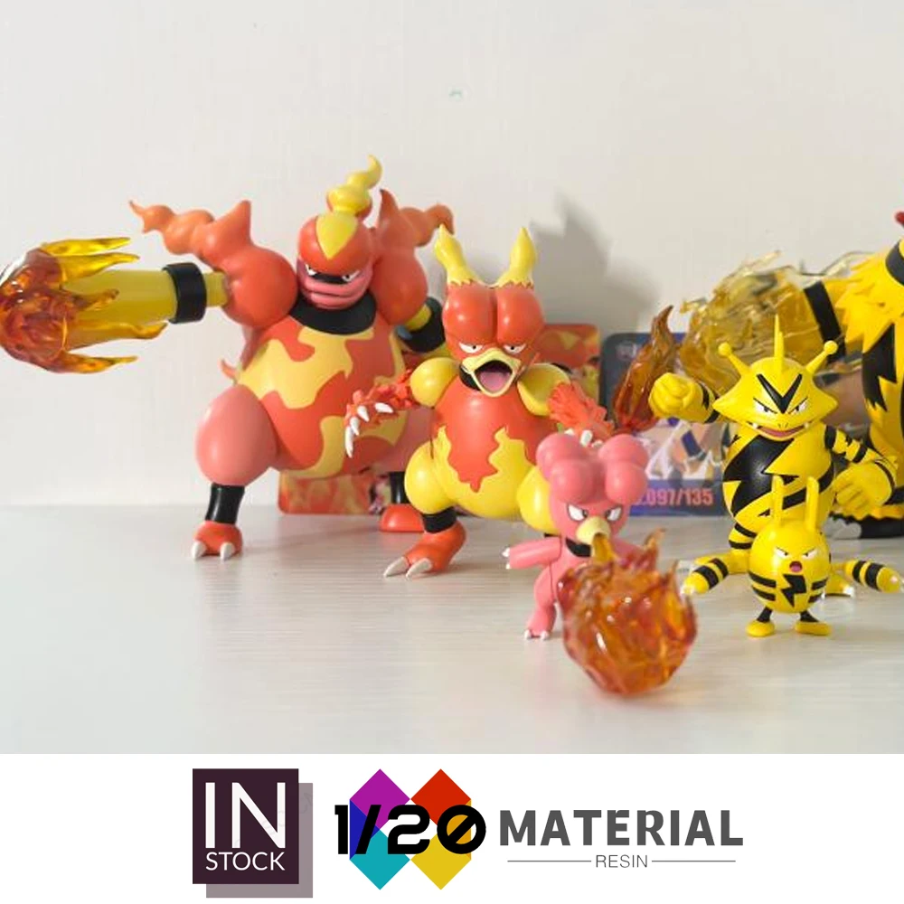 

[В наличии] World Scale Resin [UU] - Magmar & Magby & Magmortar [Split RE-MENT]