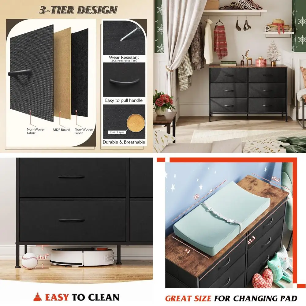 6-Drawer Bedroom Se…