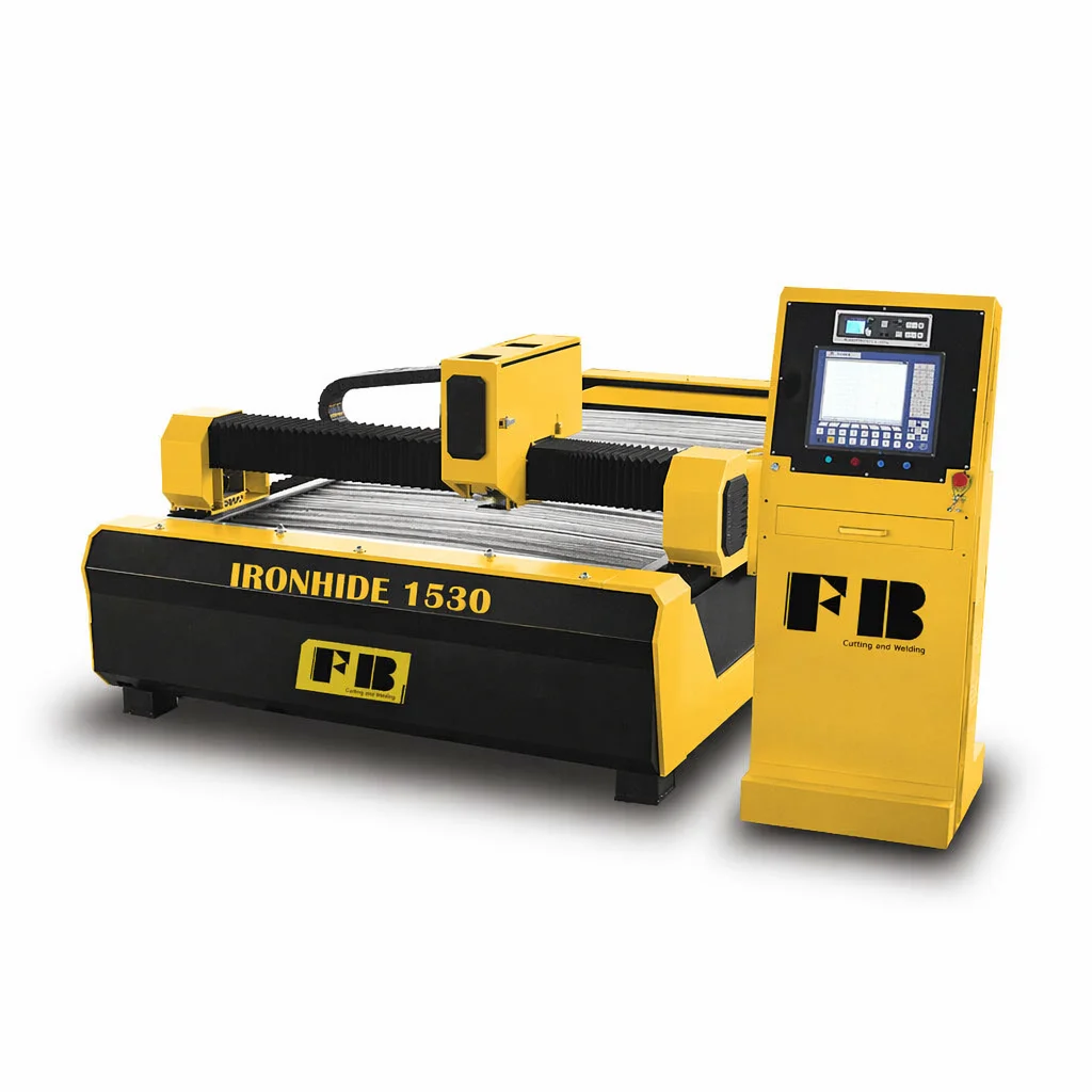 New Solid Table Type Plasma Cutting Machine with CNC Servo Motor 220V Steel Construction