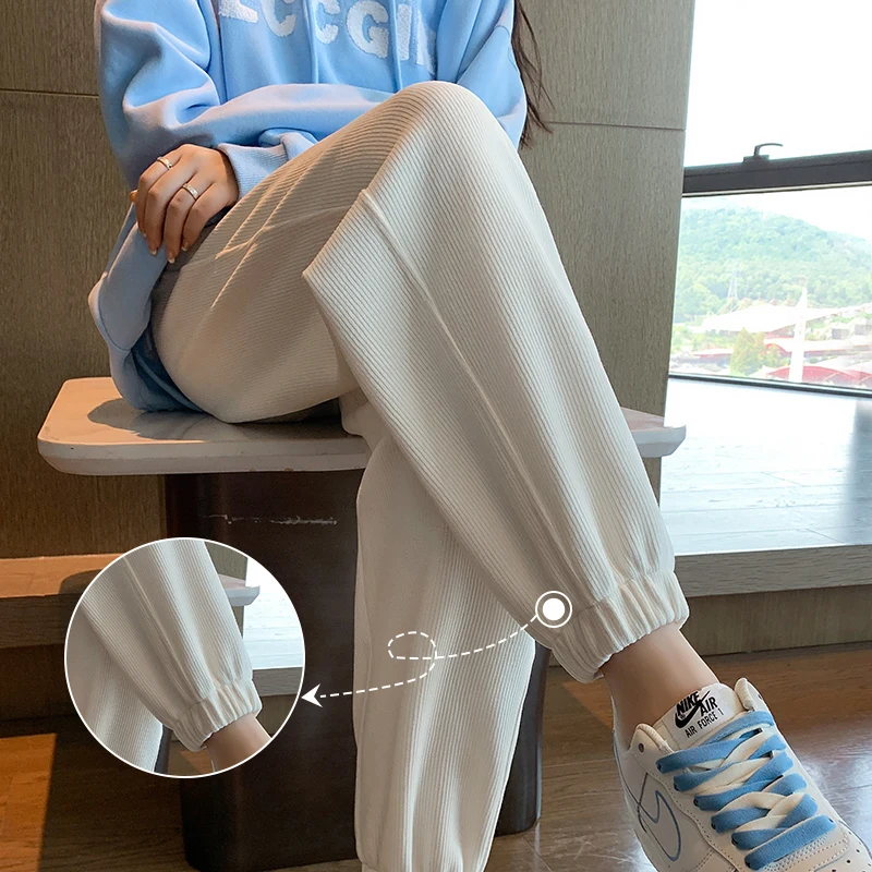 Sweatpants for Women Y2K Clothes High Waist Casual Loose Joggers Traf Women Spring Korean Fashion Harajuku Streetwear Pants Sets