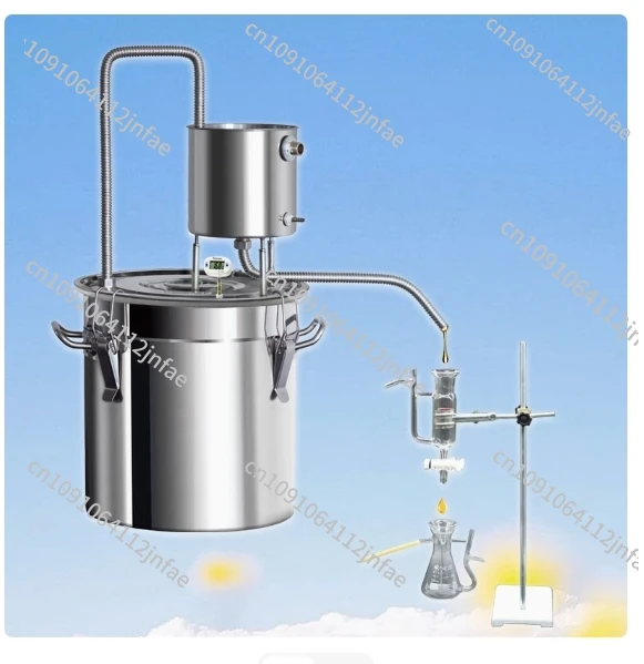Small Essential Oil Distillation Equipment Household Essential Oil Extractor for Laboratory Use
