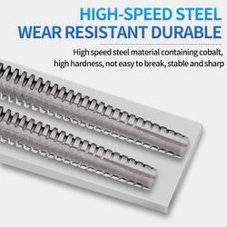HSS Left Hand Trapezoidal tap TR 8 10 12 14 16 18 20 22 24 25 26 for thread cutting in through and blind holes Screw Thread Taps