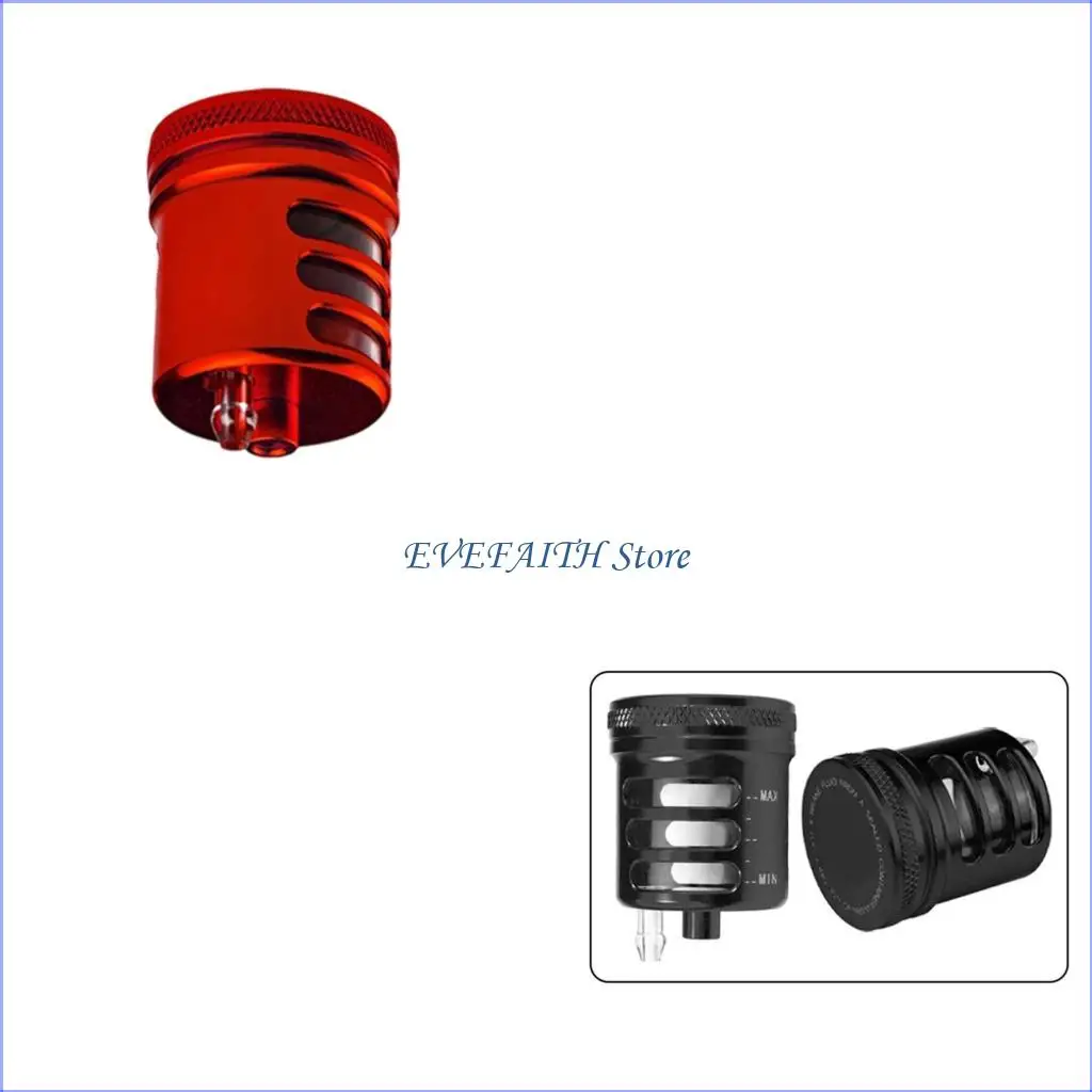 

124B Aluminum Brake Fluid Reservoir Oil Cup Motorcycle Replacement Cylinder Oil Cup Motorbike Accessories