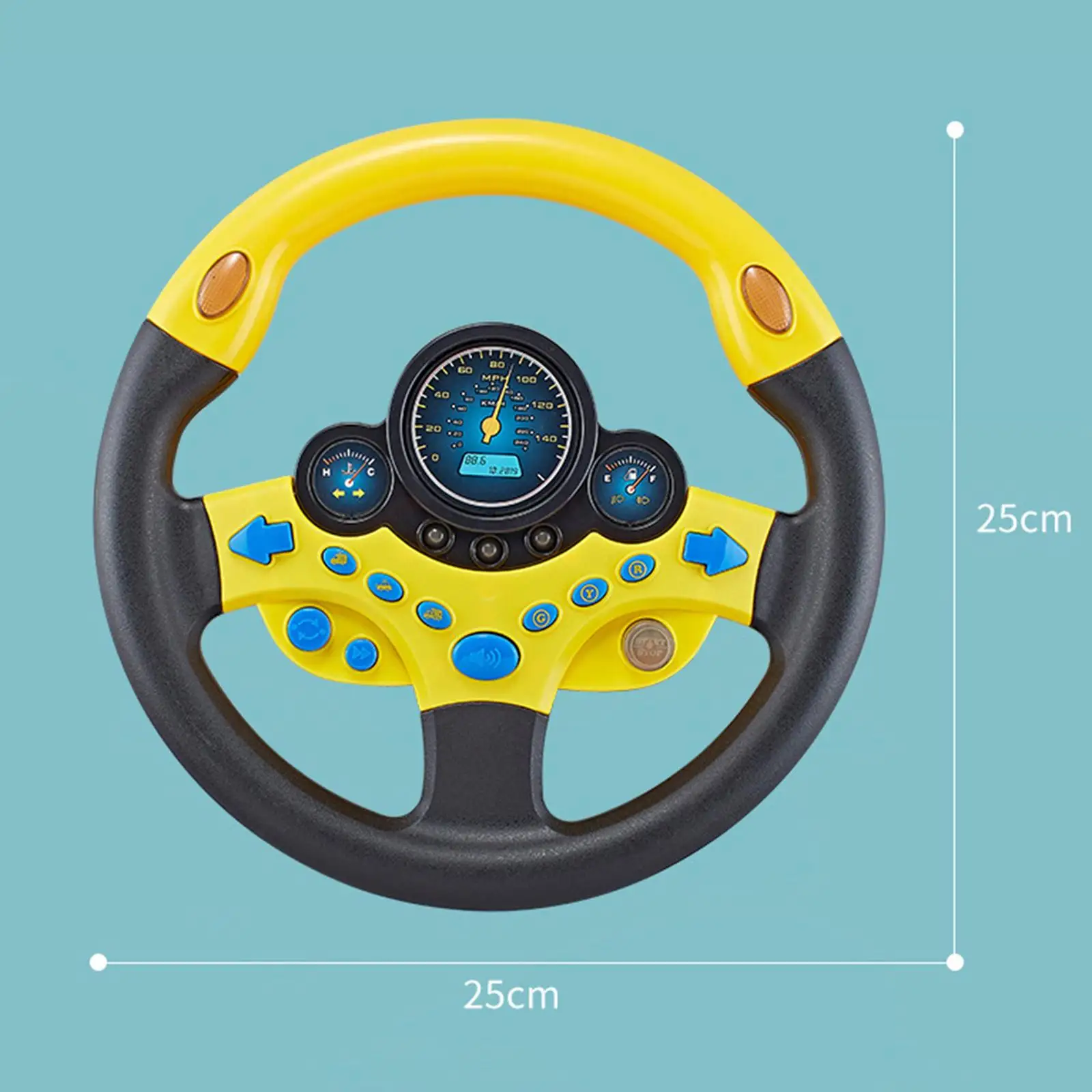 Simulation Car Driving Toy Kids Electric Wheel Toy for Children Kids Gifts