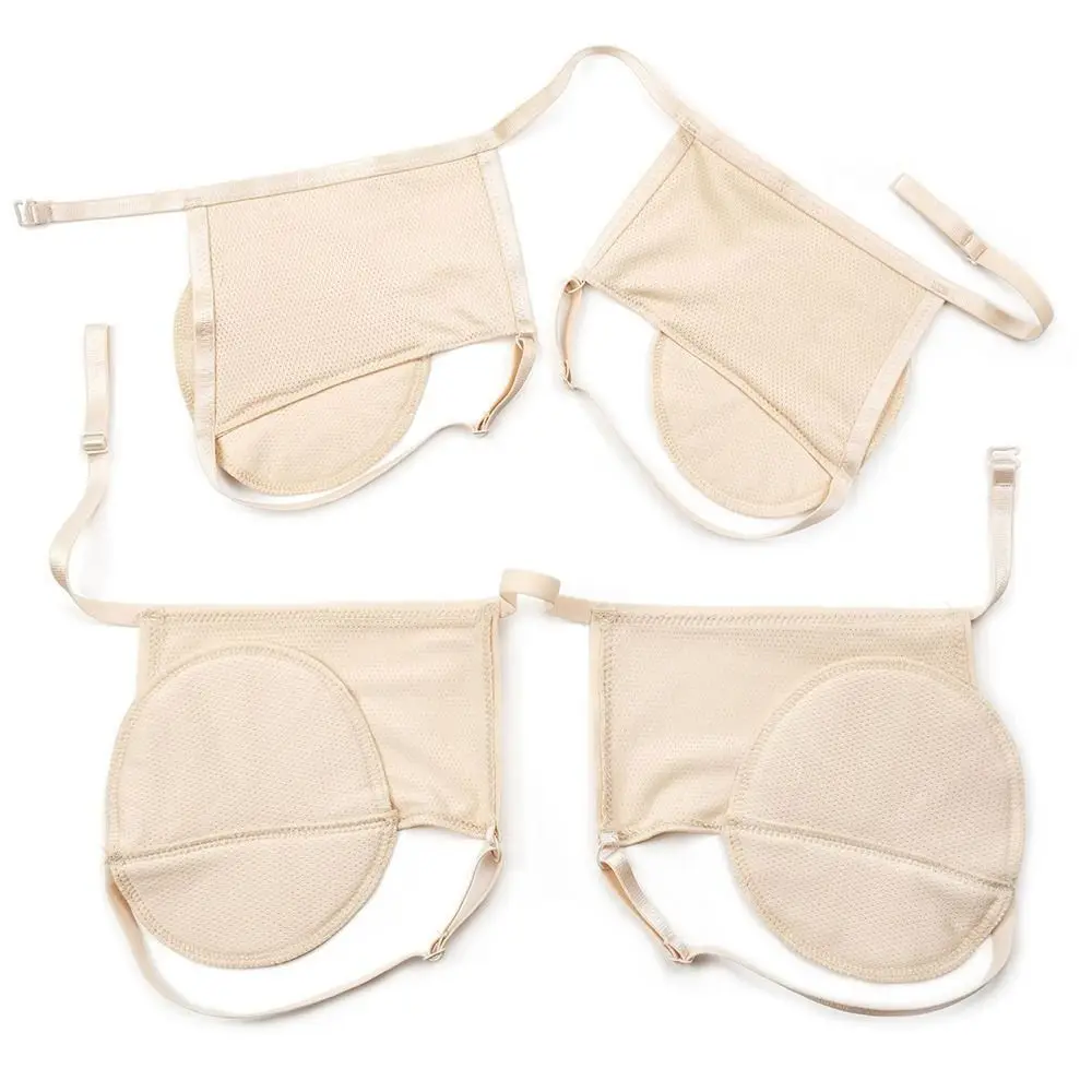 وسادات عرق تحت الإبط قابلة لإعادة الاستخدام لون البشرة مضادة للعرق وسادات تحت الإبط حمالة صدر مضادة للرائحة وسادات مريحة لامتصاص العرق #3