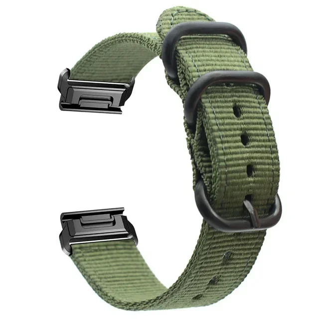 سوار معصم نايلون مضفر للغارمين ، حزام ساعة سريع التحرير ، إكسسوارات سوار ، إيبيكس ، فينيكس 7 ، 7X ، 6 ، 6X برو ، 5 ، 5X بلس ، 22 ، 26