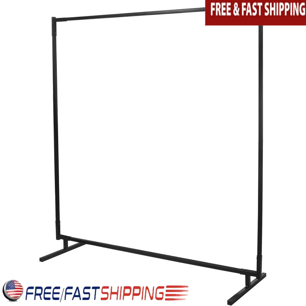 6x10 Heavy Duty Welding Screen Frame with Quick-Snap Connection Horizontal or Vertical Use Sturdy Steel Construction 24