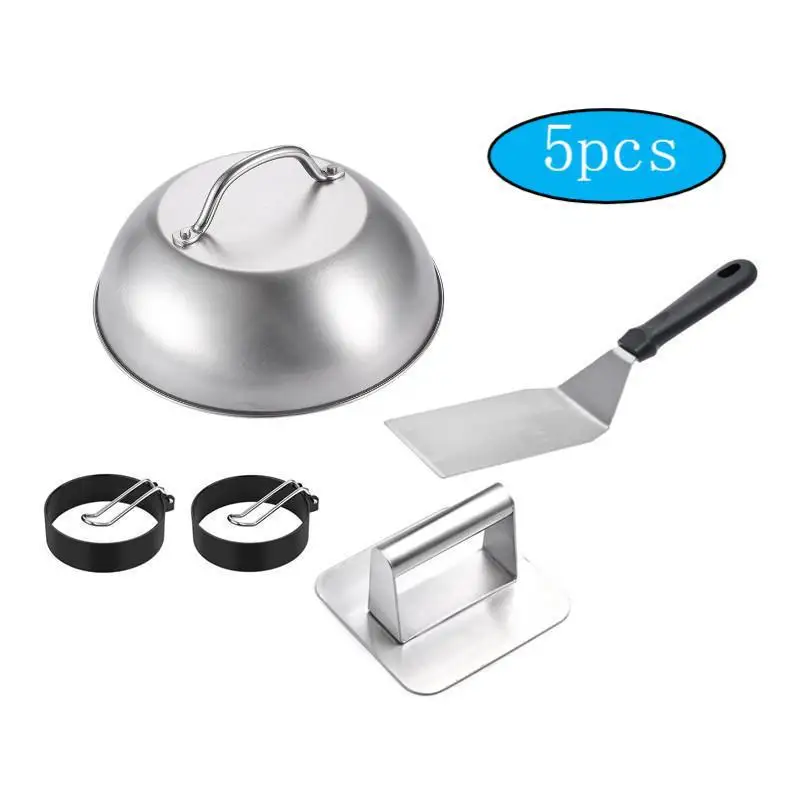 

BBQ Press Grill Tool Cast Iron Steak Weight Outdoor Cooking Kitchen Accessories