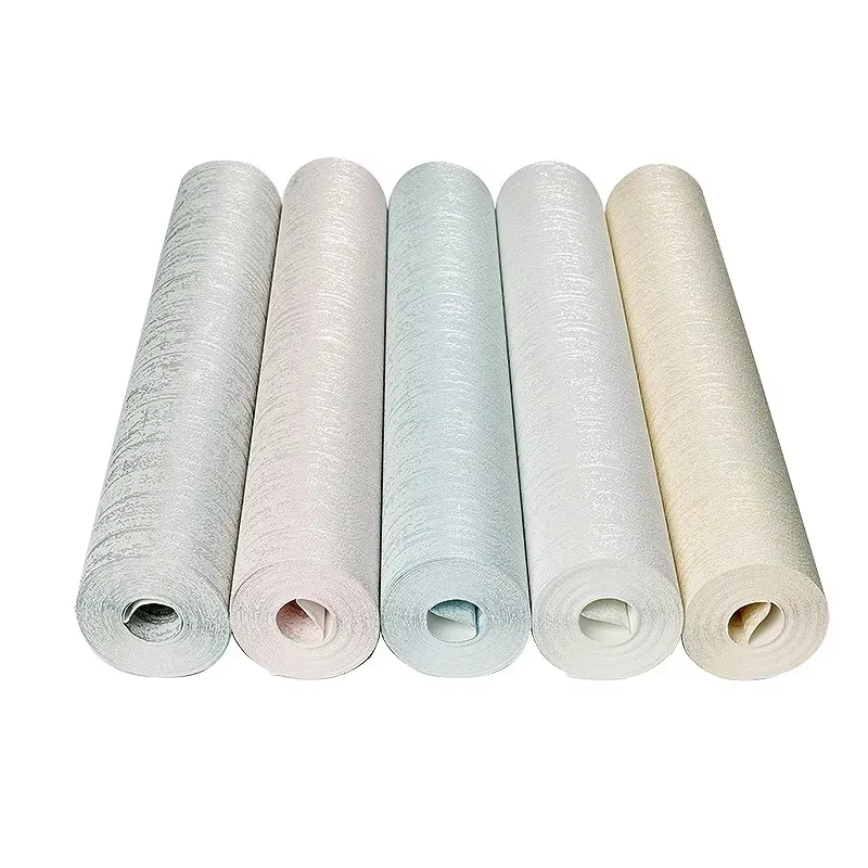 

3D-обои из диатомовой грязи с тиснением, однотонные, для спальни, гостиной, кабинета, отеля, минималистичные, текстурированные, однотонные, для фоновой стены