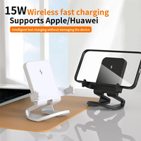 15W Wireless Charger Stand Pad for IPhone 15 14 13 12 16 Pro Max XR 8 Samsung Xiaomi Induction Phone Fast Charging Dock Station