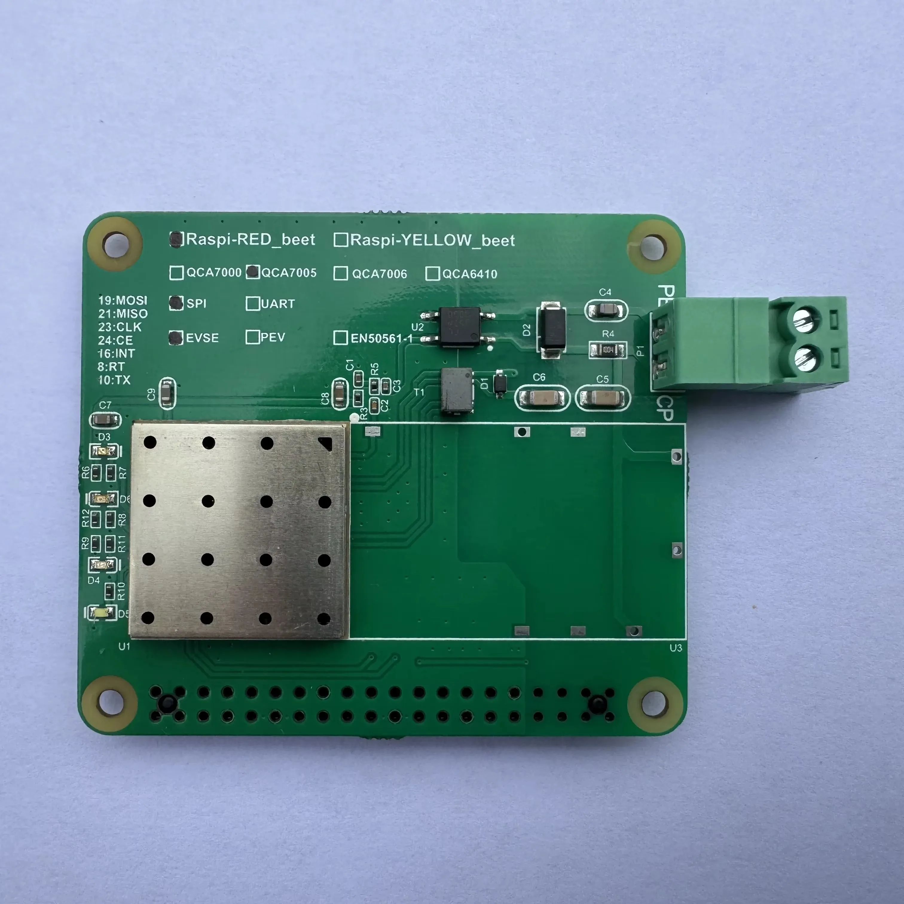 SmCpQca7005_greenphy_evse&pev Communication Module Iso 15118 European Standard Charging Pile