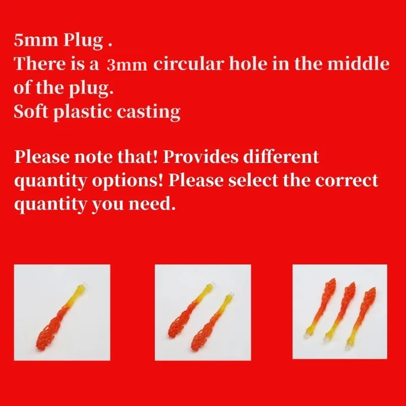 Soft Plastic Casting Fire Effects Upgrade Kit For Series Kingdom Legacy 5mm Plug Accessories