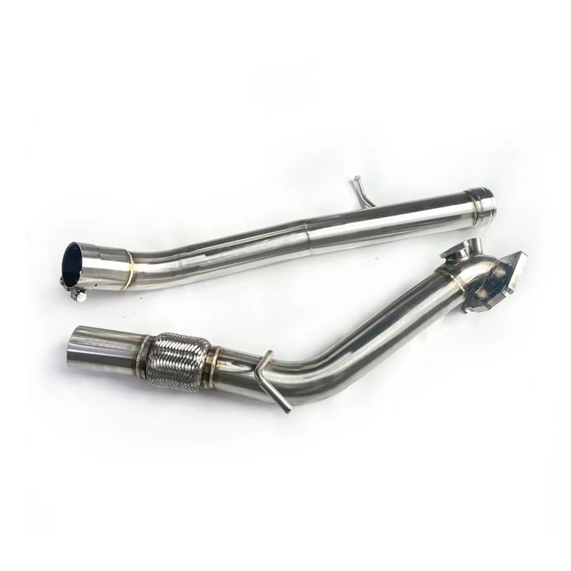 High Performance Suitable for Jeep Wrangler Rubicon JL 2.0T stainless steel exhaust downpipe with heat shield increased power