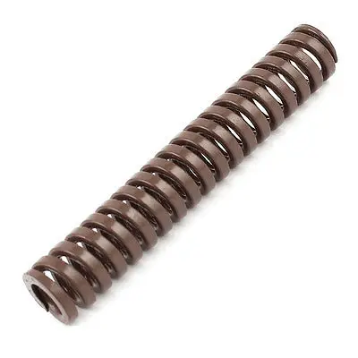 Molla di compressione per stampaggio a spirale marrone con carico super pesante 10x60 mm