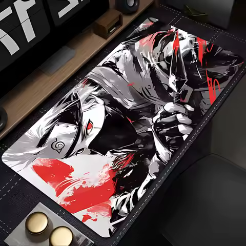 Mouse Pad Non-Slip Large Gaming Rubber Mouse Computer Keyboard Mats Game accessories PC carpet N-NARUTOS Hatake Kakashi Mousepad
