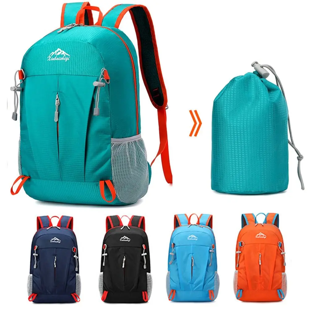 

Multifunctional 25L Hiking Backpack Folding Ultralight Camping Backpack Waterproof Nylon Fabric Sports Backpack Cycling
