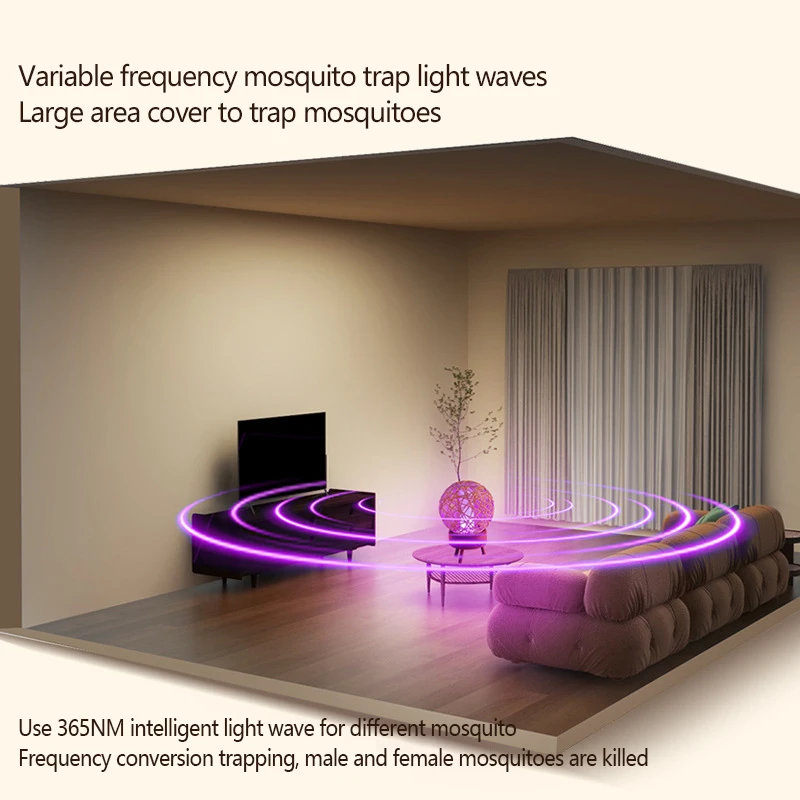 Electric Shock Mosquito Killler LED Rattan Ball Night Light USB Photocatalyst Household Mosquito Trap Charging Mosquito Lamp