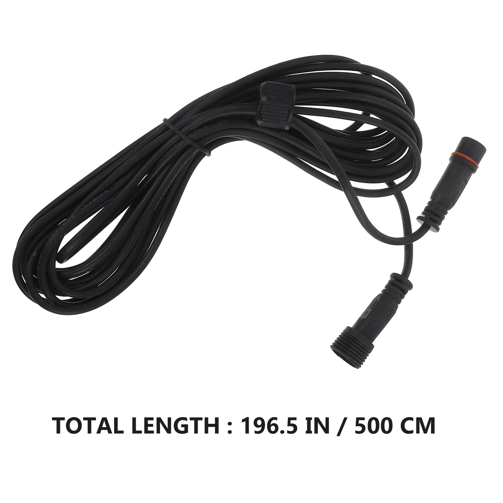 

Outdoor Solar Lamp Extension Cable Waterproof Dual-Core 5m Extension Cord For For Power Below 25W Solar Panel Garden Lighting