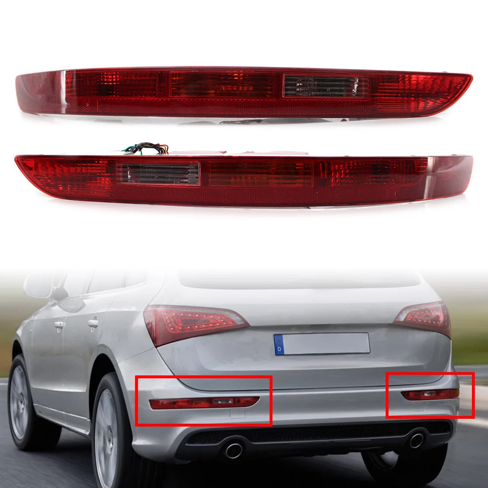 

Car Rear Bumper Lower Tail Light Brake Stop Lamp Left/Right 1Pcs For Audi Q5 2009 2010 2011 2012 2013 2014 2015 2016 2017