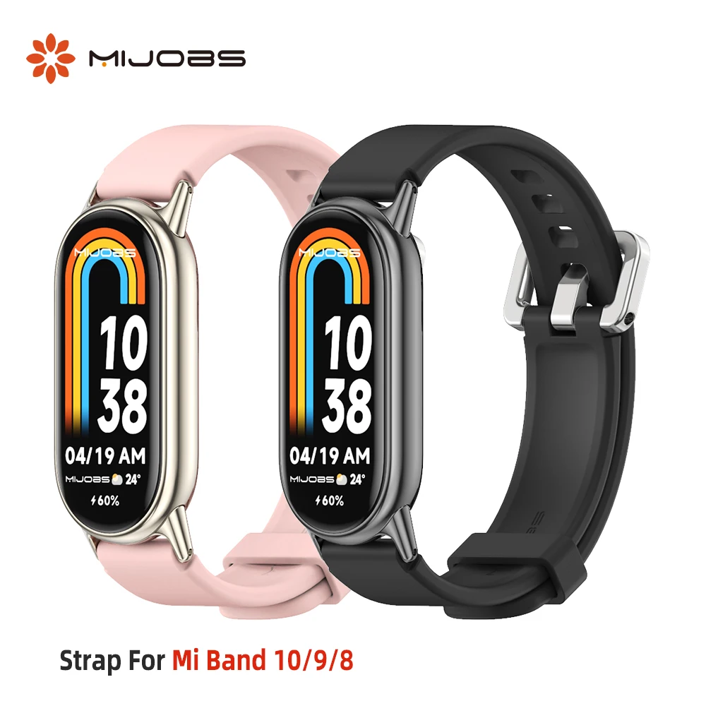 Armband für Mi Band 10 Armband für Mi Band 9 Armband für Xiaomi Smart Band 8 Armband für Mi Band 8, Silikon-Zubehör